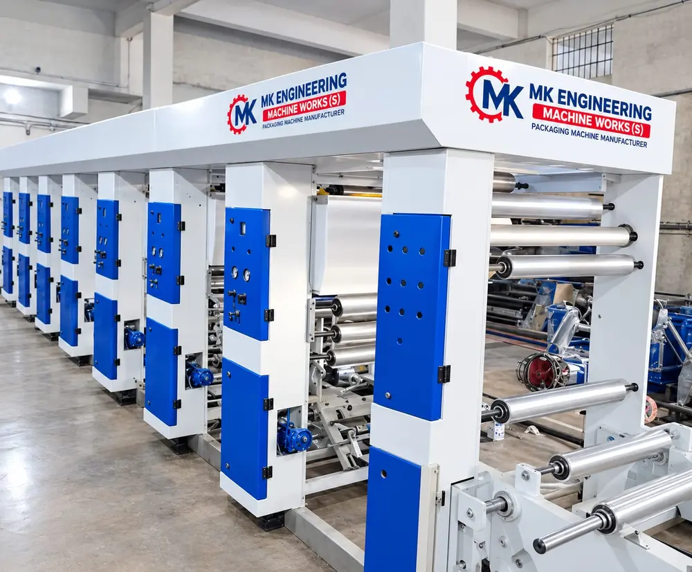 Rotogravure printing machine