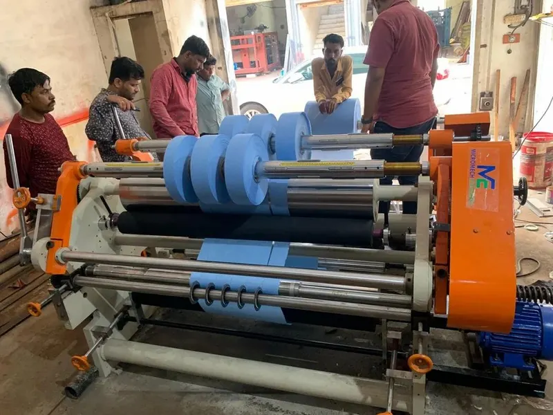1000mm Drum Slitting Rewinding Machine