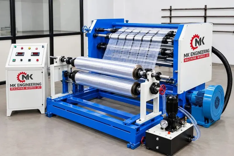 1000mm Shaft Slitting Rewinder Machine