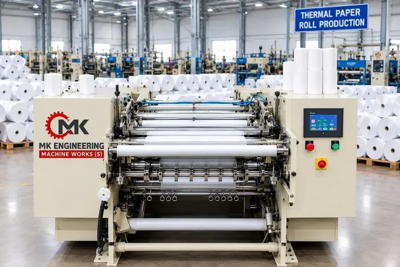 1000mm Thermal Paper Roll Rewinder Machine