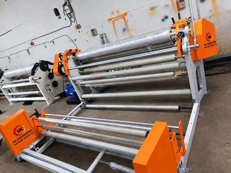 1200mm Drum Paper Slitting Rewinding Machine