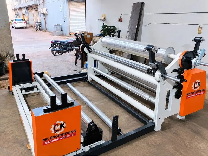 1200mm Drum Paper Slitting Rewinding Machine