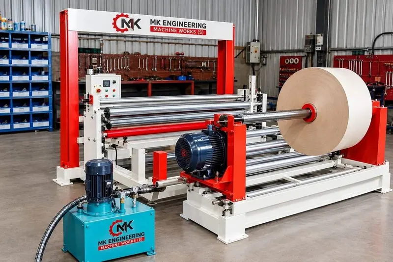 1200mm Paper Rewinding Machine