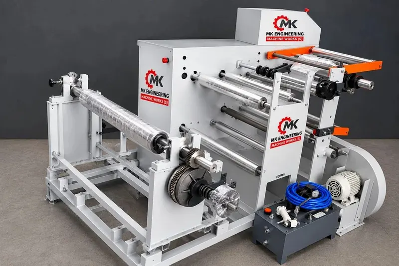 1500mm Doctoring Rewinding Machine