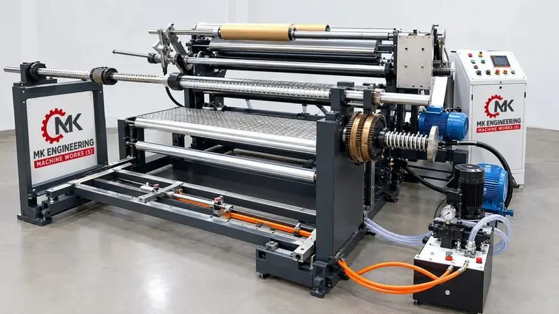 1600mm Drum Type Slitting Rewinding Machine