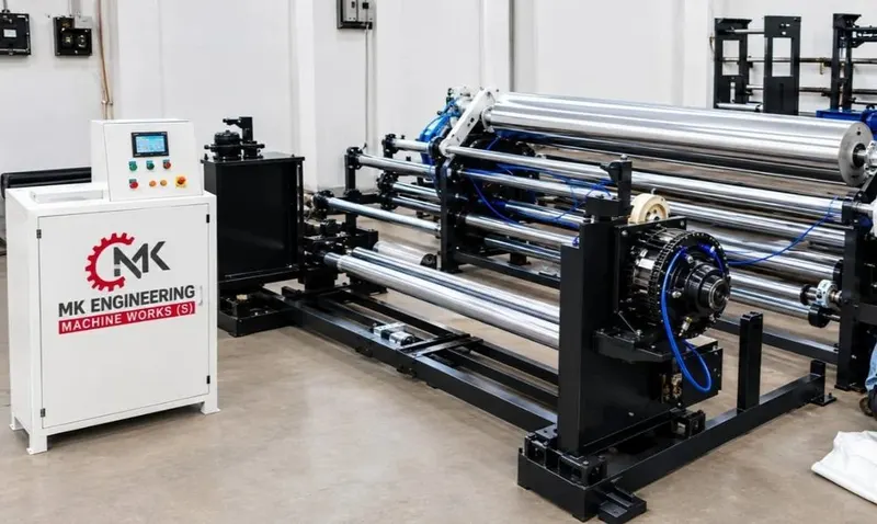 1800mm Drum Slitting Rewinding Machine