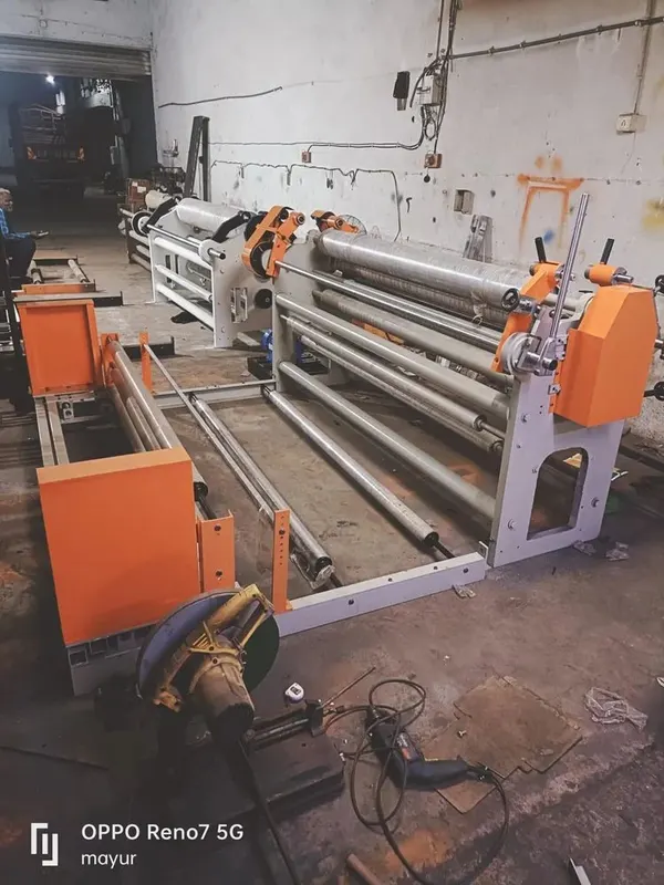 4 Ton Film Slitting Rewinding Machine