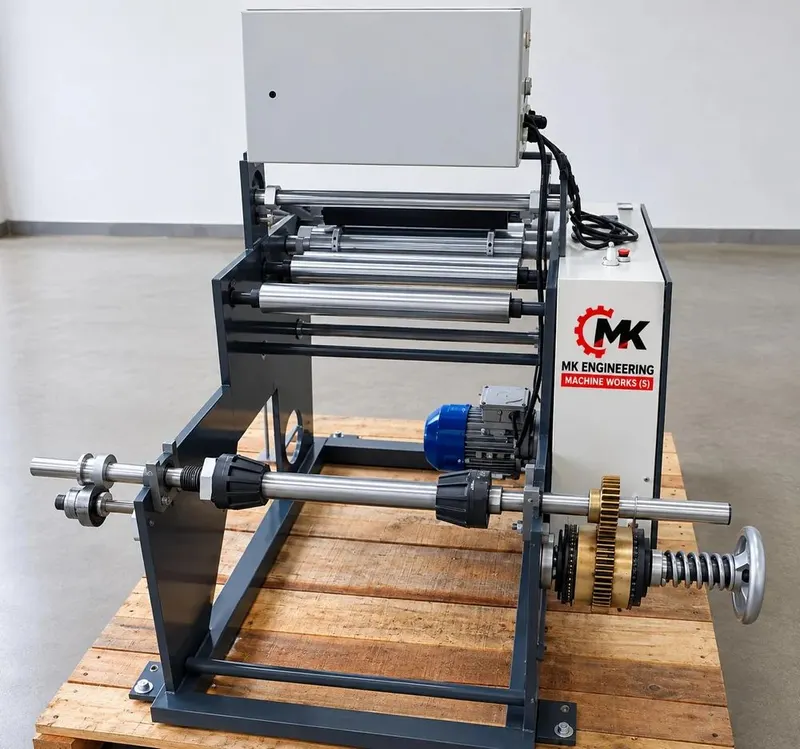 500mm Aluminum House Foil Roll Rewinding Machine