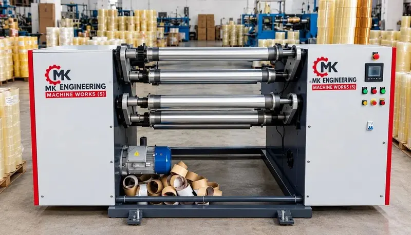 600mm BOPP Tape Slitting Rewinding Machine