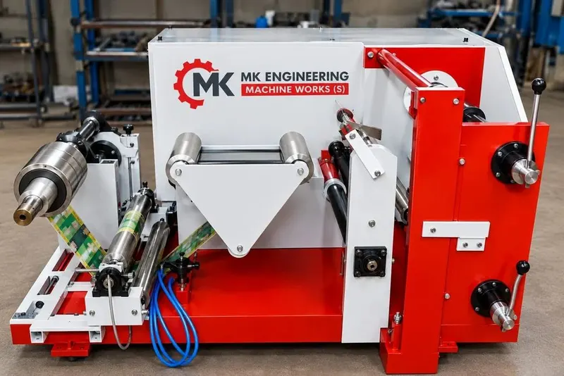 600mm Doctoring Rewinding Machine