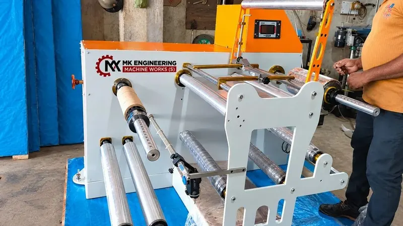 600mm Doctoring Rewinding Machine