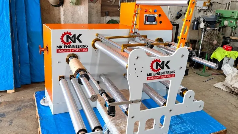 600mm Doctoring Rewinding Machine