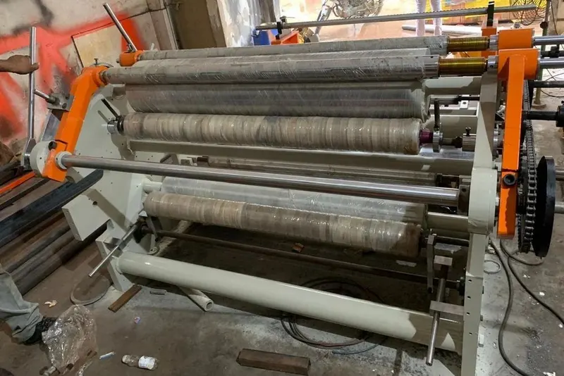 76mm Drum Slitting Rewinding Machine