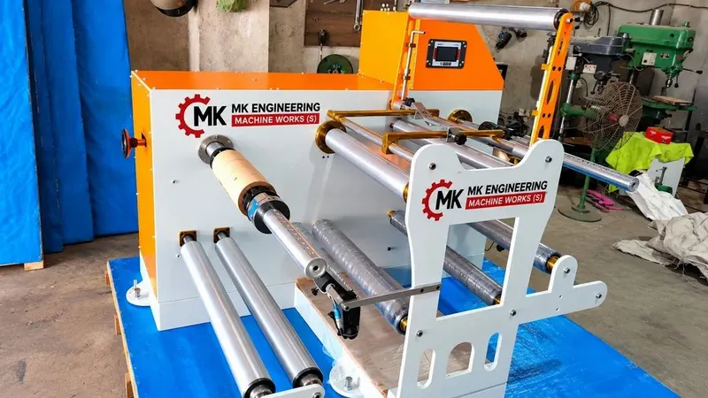 800mm Doctoring Rewinding Machine