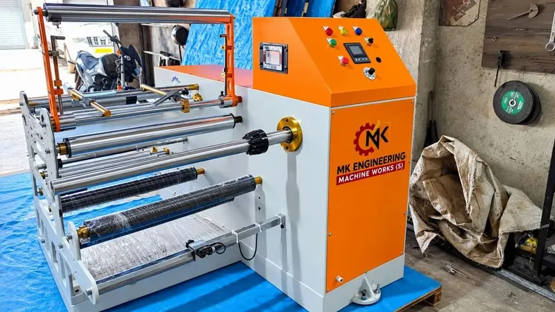 800mm Doctoring Rewinding Machine