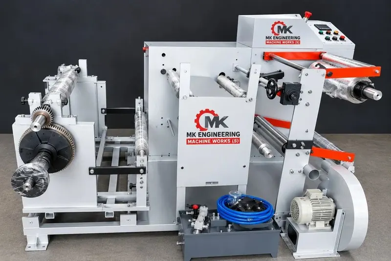 800mm Doctoring Rewinding Machine