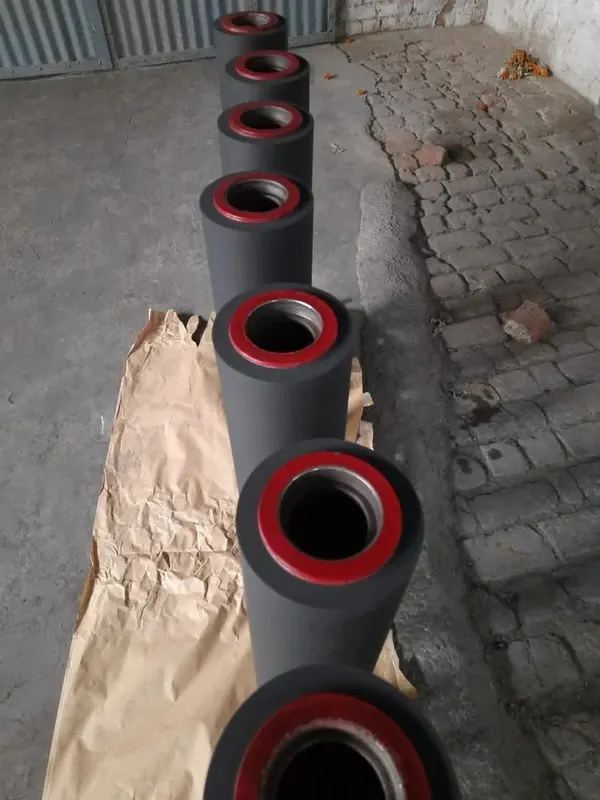 Black Rubber Cylindrical Sleeve Tube