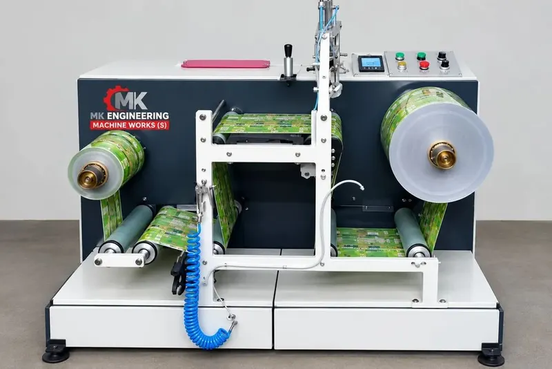 Heavy Duty Doctoring Rewinder Machine