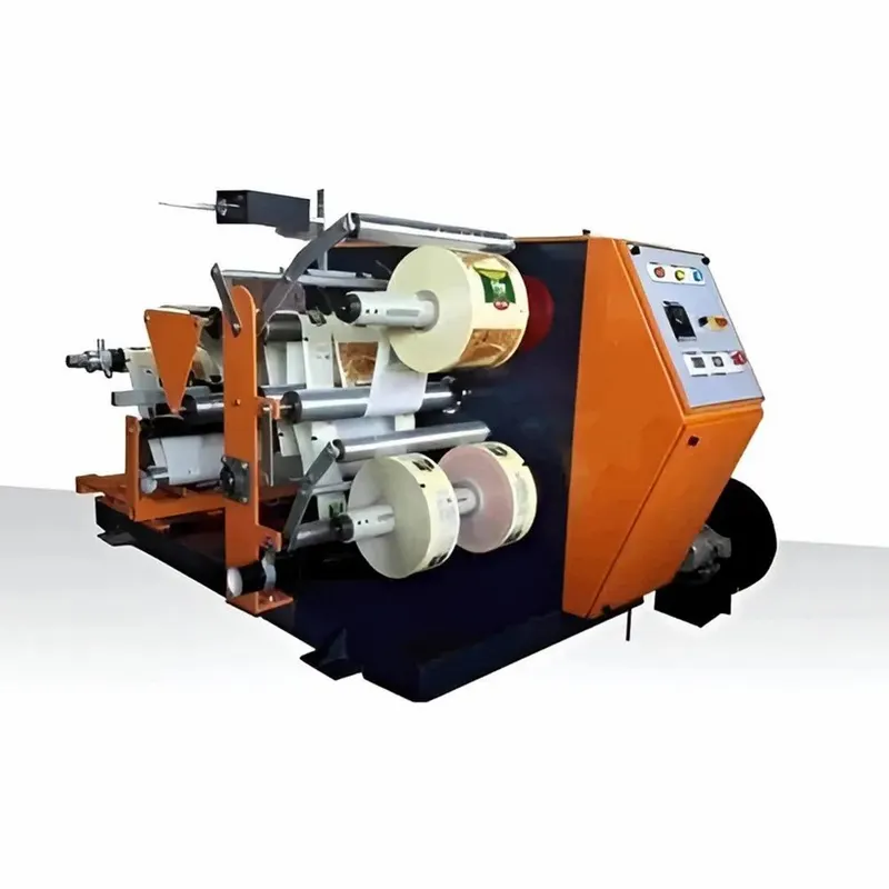 Label Inspection Cum Slitting Machine