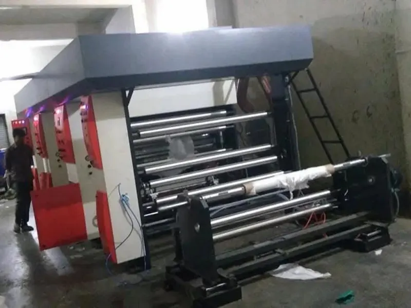 Multicolor Rotogravure Printing Machine