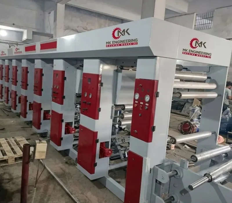 Multicolor Rotogravure Printing Machine