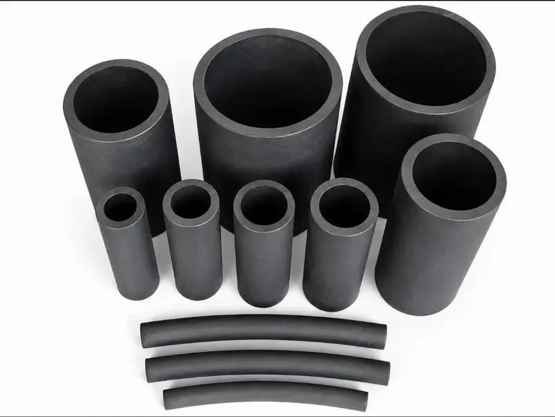 Pneumatic Air Shaft Black Rubber Cylindrical Sleeves Tubes